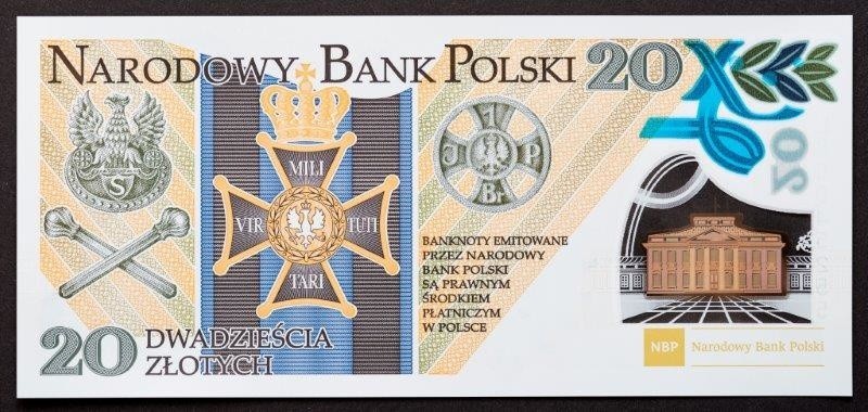 Prestiżowe wryróżnienie za banknot z marszałkiem Piłsudskim