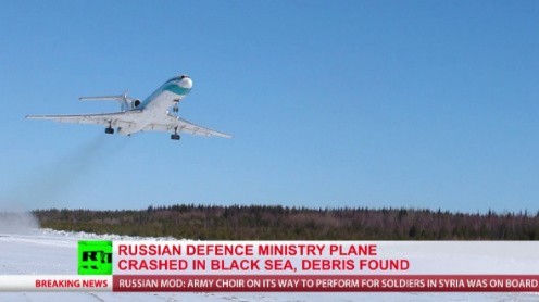 Katastrofa rosyjskiego Tu-154. Na pokładzie m.in. Chór Aleksandrowa
