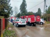 Pożar domu w Świrnie w gminie Bodzechów. Spaliło się całe wyposażenie (ZDJĘCIA)