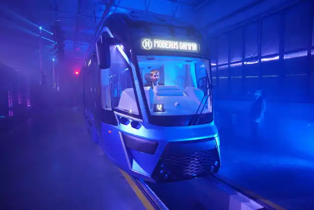 Nowy tramwaj marki Modertrans model Moderus Gamma został oficjalnie zaprezentowany w Poznaniu.