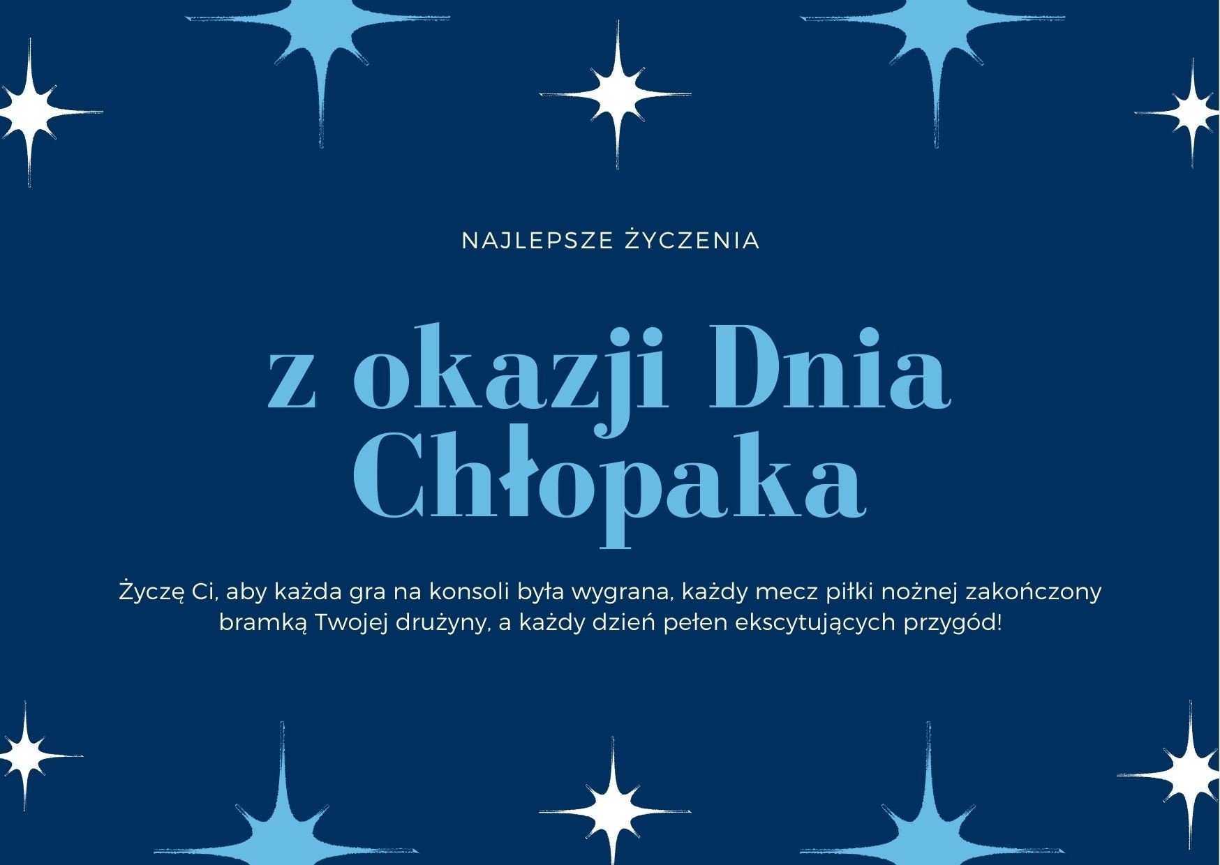 Życzenia na Dzień Chłopaka. Najlepsze wierszyki, rymowanki i szczere