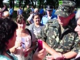 Ukrainki nie chcą by ich synowie i mężowie walczyli w Donbasie