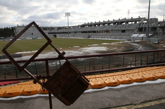 Stadion Miejski w Białymstoku czeka na budowę