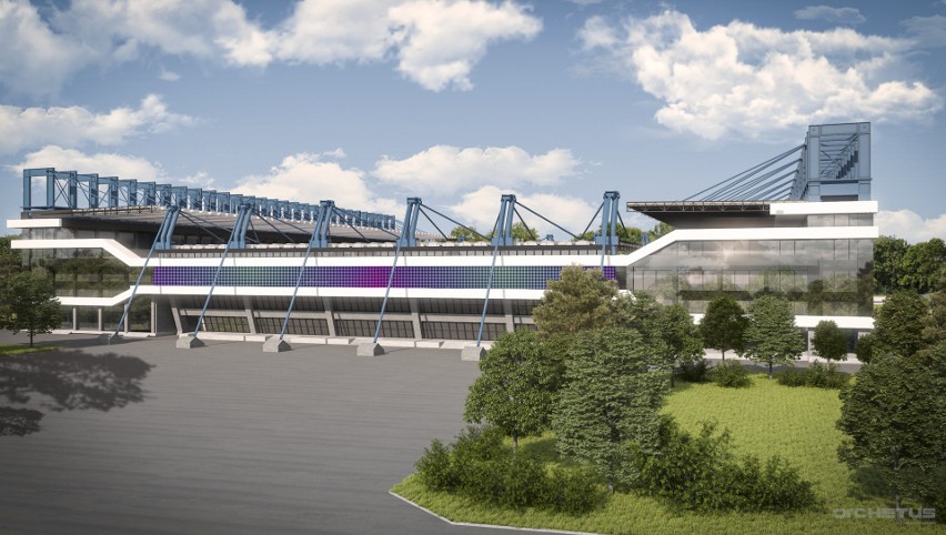 Projekt modernizacji stadionu Wisły