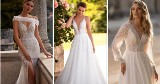 Najmodniejsze suknie ślubne w sezonie 2023. Sprawdź, jakie trendy królują aktualnie na ślubnym kobiercu. Zobacz i zainspiruj się! 