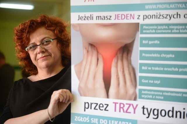 Dr Róża Poźniak - Balicka ze Szpitala Uniwersyteckiego w Zielonej Górze od lat zachęca do badań profilaktycznych