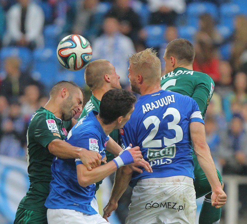 Lech Poznań - Śląsk Wrocław 3:0. Śląsk rozbity w pół godziny [WYNIK, RELACJA, ZDJĘCIA]