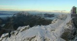 Mamy pierwszy śnieg w Tatrach! Biała zrobiła się Łomnica na Słowacji 