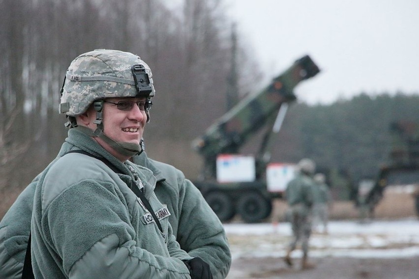 Minister Obrony Antoni Macierewicz i ambasador USA w Polsce...