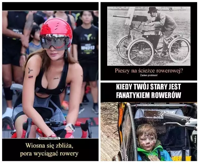 MEMY na Dzień Rowerzysty, który obchodzimy 19 kwietnia