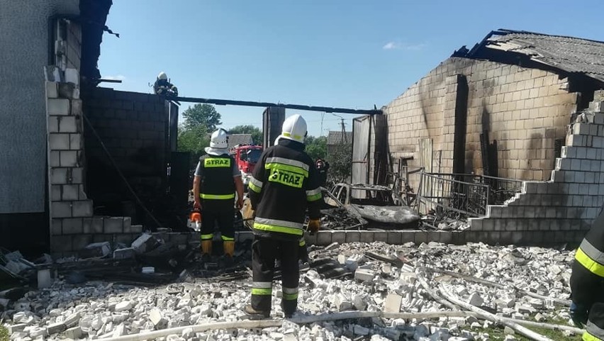 W piątek strażacy gasili pożar domu w Nieznamierowicach.