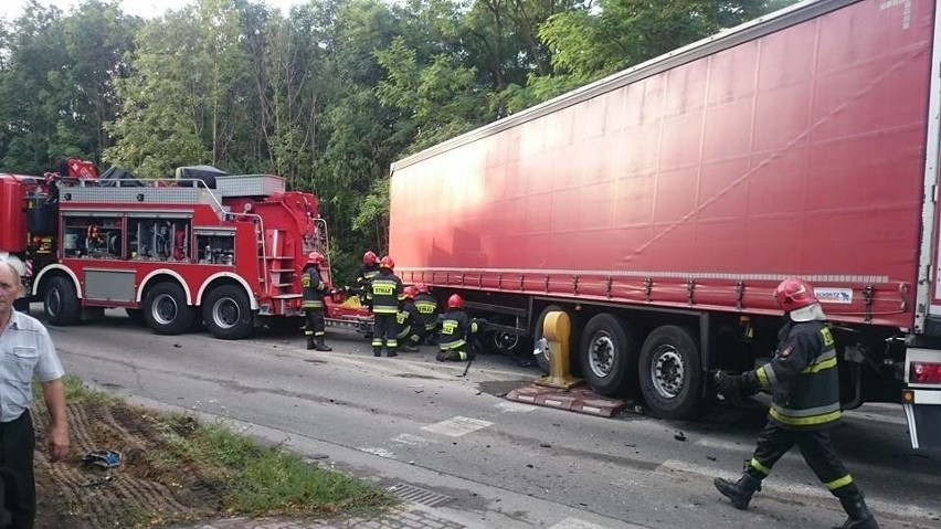 Wypadek w Dąbrowie Górniczej