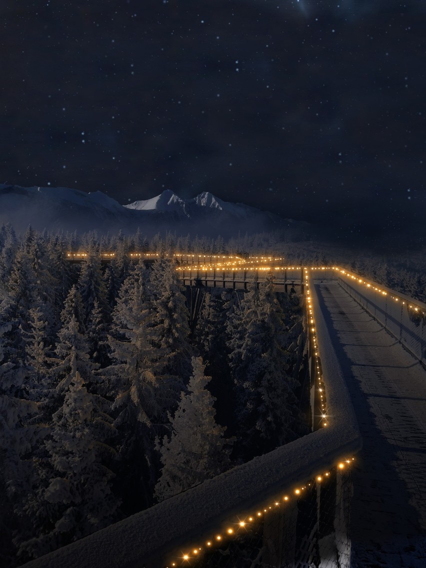 Tatrzańskie granie w blasku gwiazd. Od 16 stycznia Bachledka Ski&Sun kusić będzie Magiczną krainą i 55 000 świateł