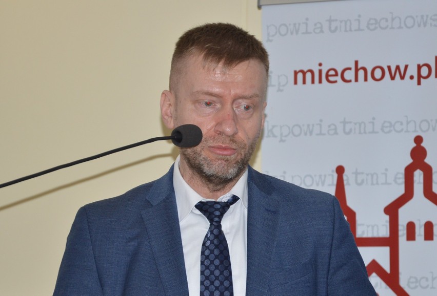 Dyrektor szpitala w Miechowie Mirosław Dróżdż