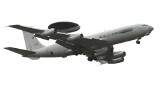 AWACS nad Wrocławiem. Samolot wczesnego ostrzegania NATO krąży po niebie (ZDJĘCIA)