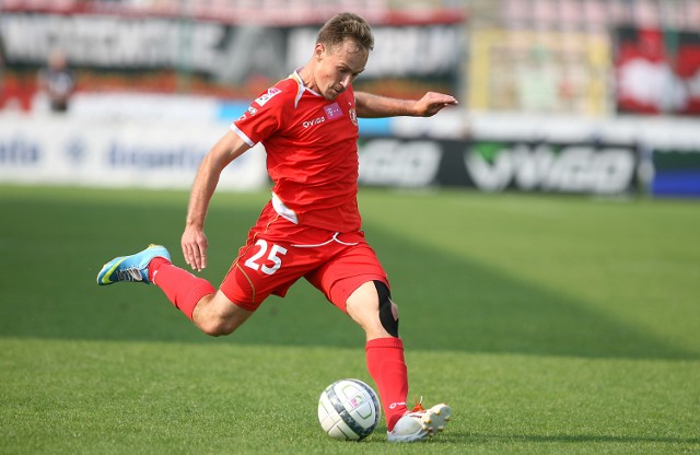 Aleksejs Visnjakovs strzelił bramkę w meczu z Jagiellonią