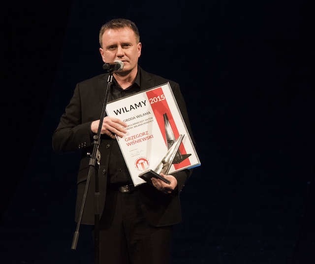 Rozdanie nagród Wilamy za rok 2015 odbyło się po premierze spektaklu "Krzyżacy"