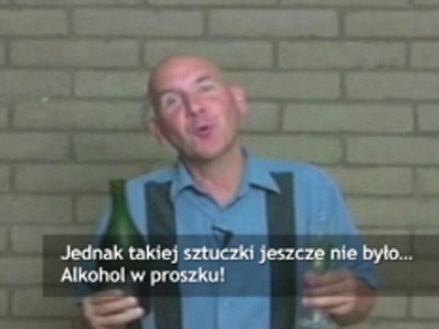 Phoenix, Arizona, USA. Mike Phillips wynalazł alkohol w proszku i nazywa go palkoholem, a federalny regulator właśnie zgodził się na jego rozpowszechnianie produktu o mocy nawet 60 proc.