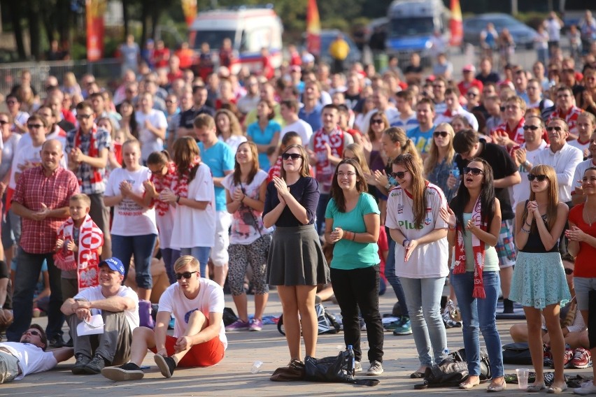 MŚ siatkarzy 2014 FanZone przed Spodkiem