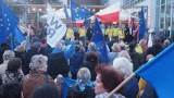 Manifestacja pod hasłem "My zostajemy w UE" w Koszalinie [ZDJĘCIA, WIDEO]