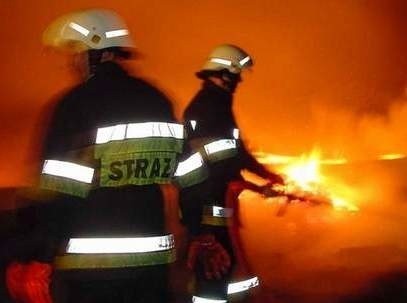Z ogniem w Łagowie walczyło osiem jednostek straży pożarnej
