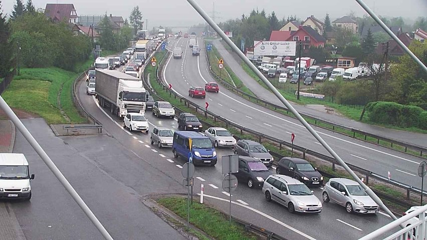 Wypadek w Gaju. Duże utrudnienia na zakopiance [KRÓTKO]