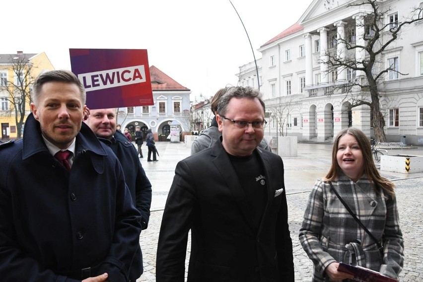 Andrzej Szejna, szef Nowej Lewicy rozpoczął w Kielcach kampanię prezydencką Roberta Biedronia (WIDEO, zdjęcia)