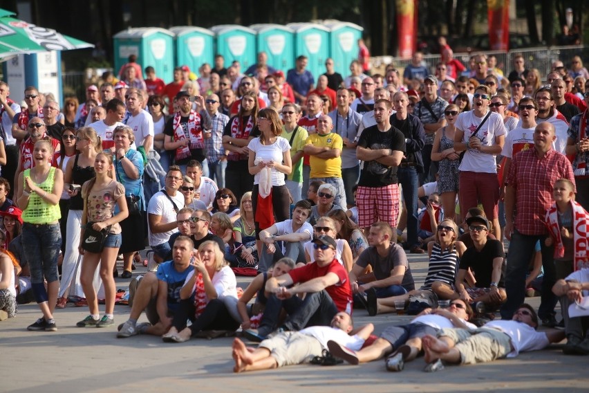 MŚ siatkarzy 2014 FanZone przed Spodkiem