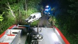 Tragiczny wypadek w gminie Manowo. Kierowca był pijany, pasażer zmarł w szpitalu [ZDJĘCIA]