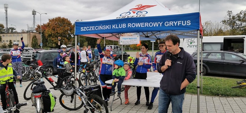 Na rowerach poznawali historię Szczecina [GALERIA]