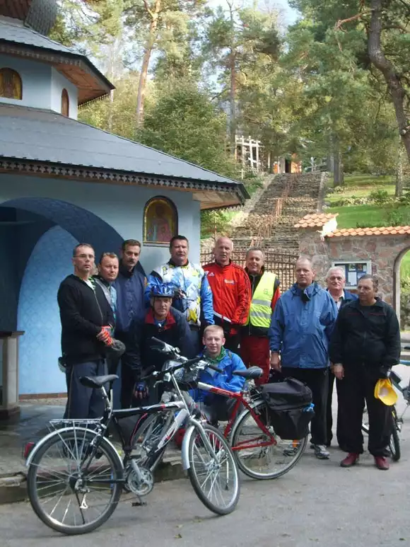 Tym razem Łapskie Towarzystwo Rowerowe Peleton zorganizowało rajd na Południe Podlasia