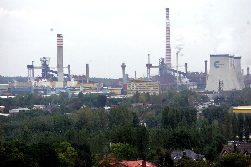 Panorama Zagłębia z Dąbrowy Górniczej - Gołonogu