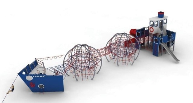 Statek linowy Kaszalot z Małpiego Gaju na Winogradach dostał wsparcie w ubiegłorocznym PBO - teraz złożono wniosek o dalszą rozbudowę placu zabaw.