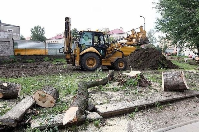 Pierwszy etap przebudowy ul. Białówny.