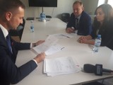 Posłowie PiS wtargnęli do Urzędu Miasta Łodzi. Domagali się odpowiedzi na interpelacje radnych