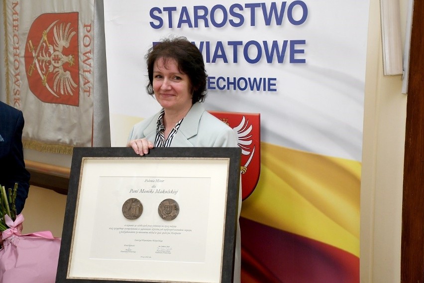 Miechów. Medal Polonia Minor dla Moniki Makulskiej