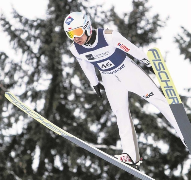 Kamil Stoch na treningach w Zakopanem skakał bardzo dobrze