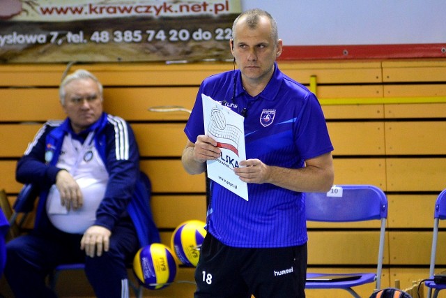 Dariusz Daszkiewicz, trener Dafi Społem Kielce.