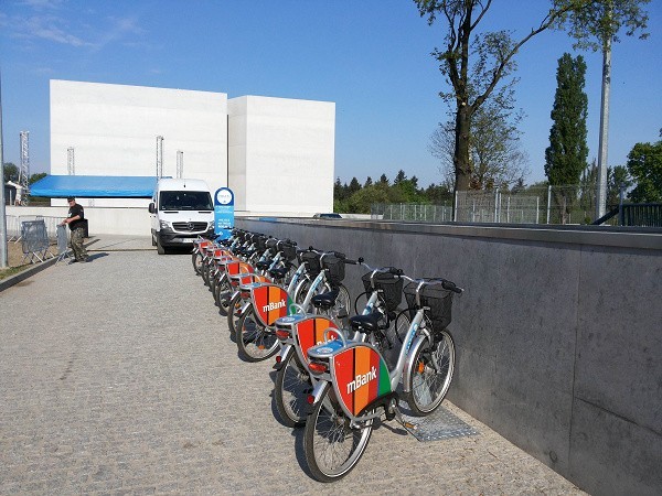 Nowe stacje Poznańskiego Roweru Miejskiego. Także przy ICHOT