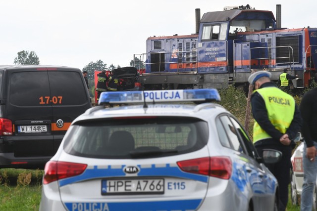 Tragiczny wypadek wydarzył się na przejeździe kolejowym przy ul. Szkolnej w Białczu.