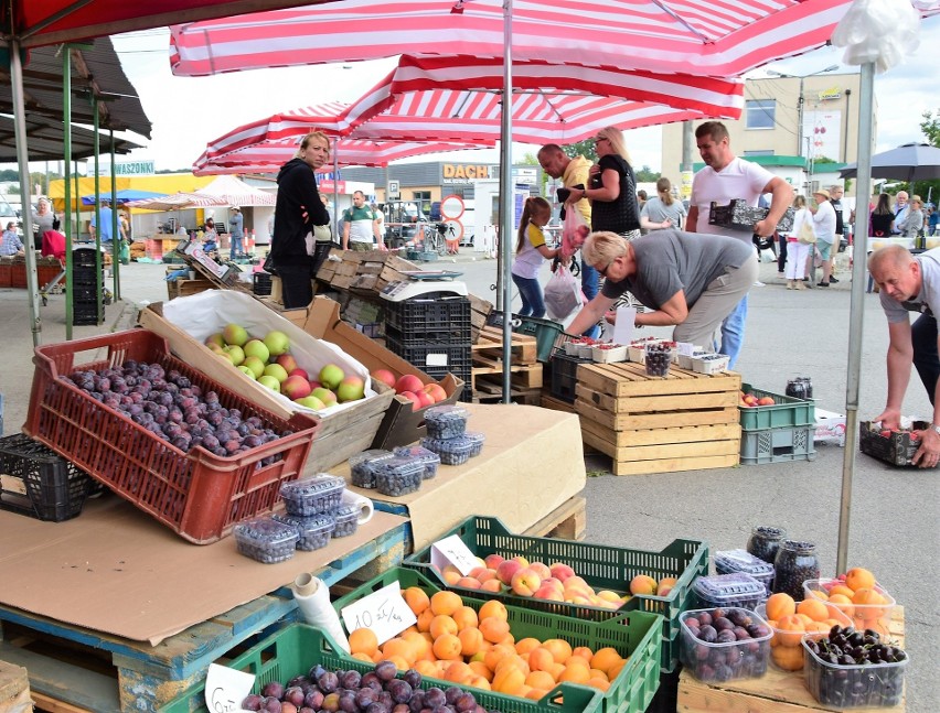 Ceny owoców i warzyw na giełdzie w Sandomierzu w sobotę 16 lipca. Sezon na jagody, wiśnie, arbuzy, ogórki. Co tanieje, co drożeje? 