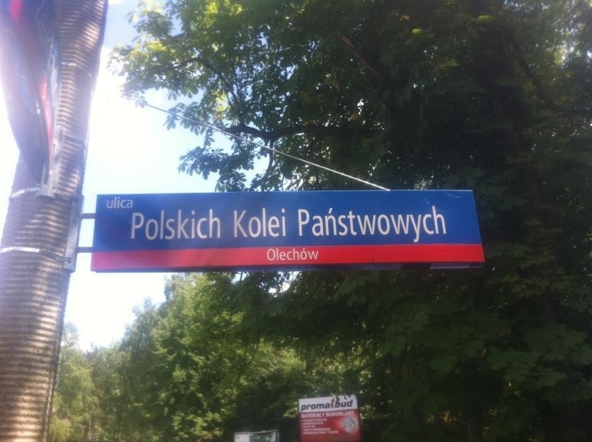Ulica... Polskich Kolei Państwowych