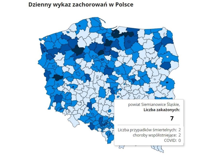 Koronawirus w woj. śląskim. Dzisiaj 461 osób. W całym kraju...