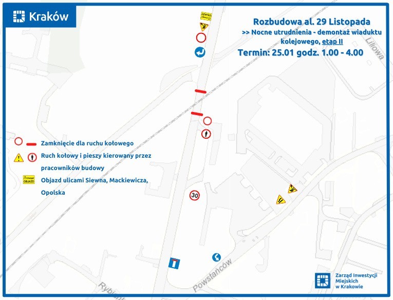 Kraków. Nowy tydzień przynosi sporo zmian w ruchu