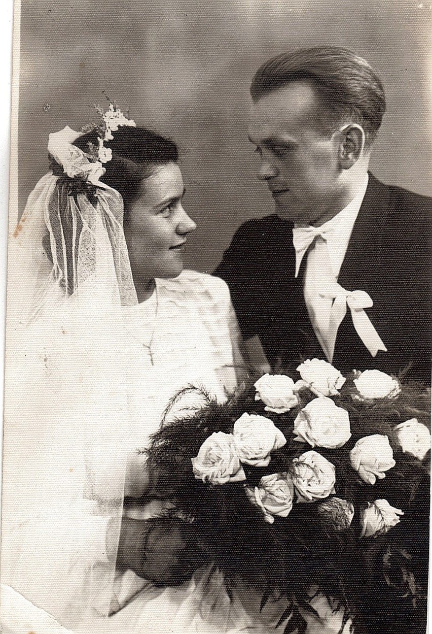 Mieczysław Francke wziął ślub w roku 1950