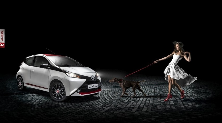 Projektanci Toyoty stworzyli dla modelu AYGO cztery nowe...