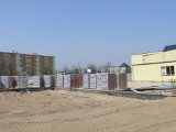 Białobrzegi. Po zimie ruszyła budowa sali gimnastycznej przy Publicznej Szkole Podstawowej numer 1