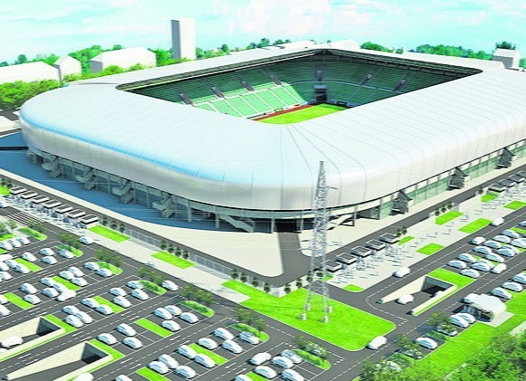 Tak ma wyglądać nowy stadion GKS-u Tychy