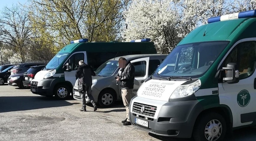 Łapią nielegalnych przewoźników. W Łodzi kontrola ITD wykryła czterech kolejnych kierowców nielegalnie przewożących pasażerów