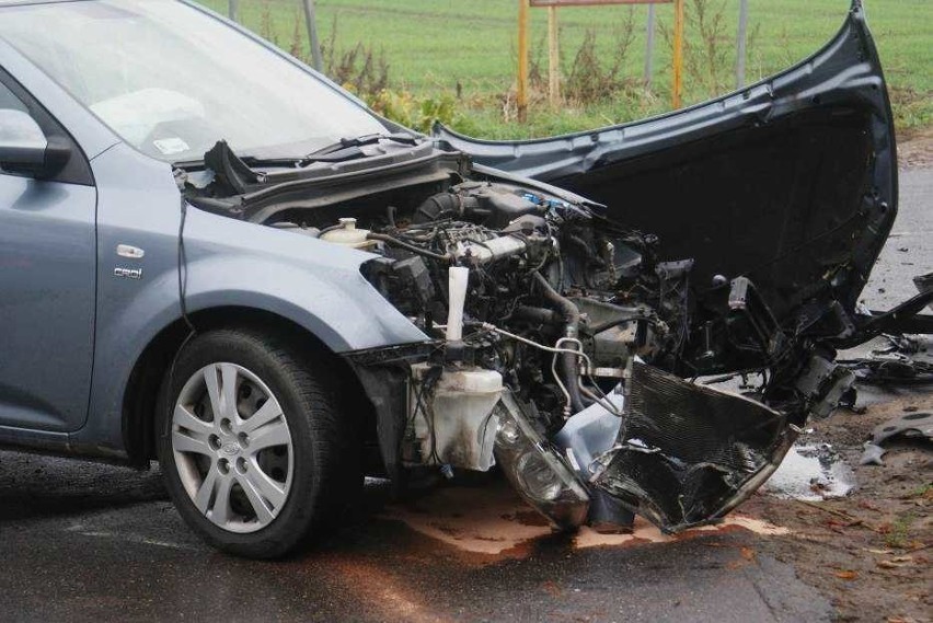 Wypadek w Czajkowie pod Kaliszem. We wtorek rano zderzyły...